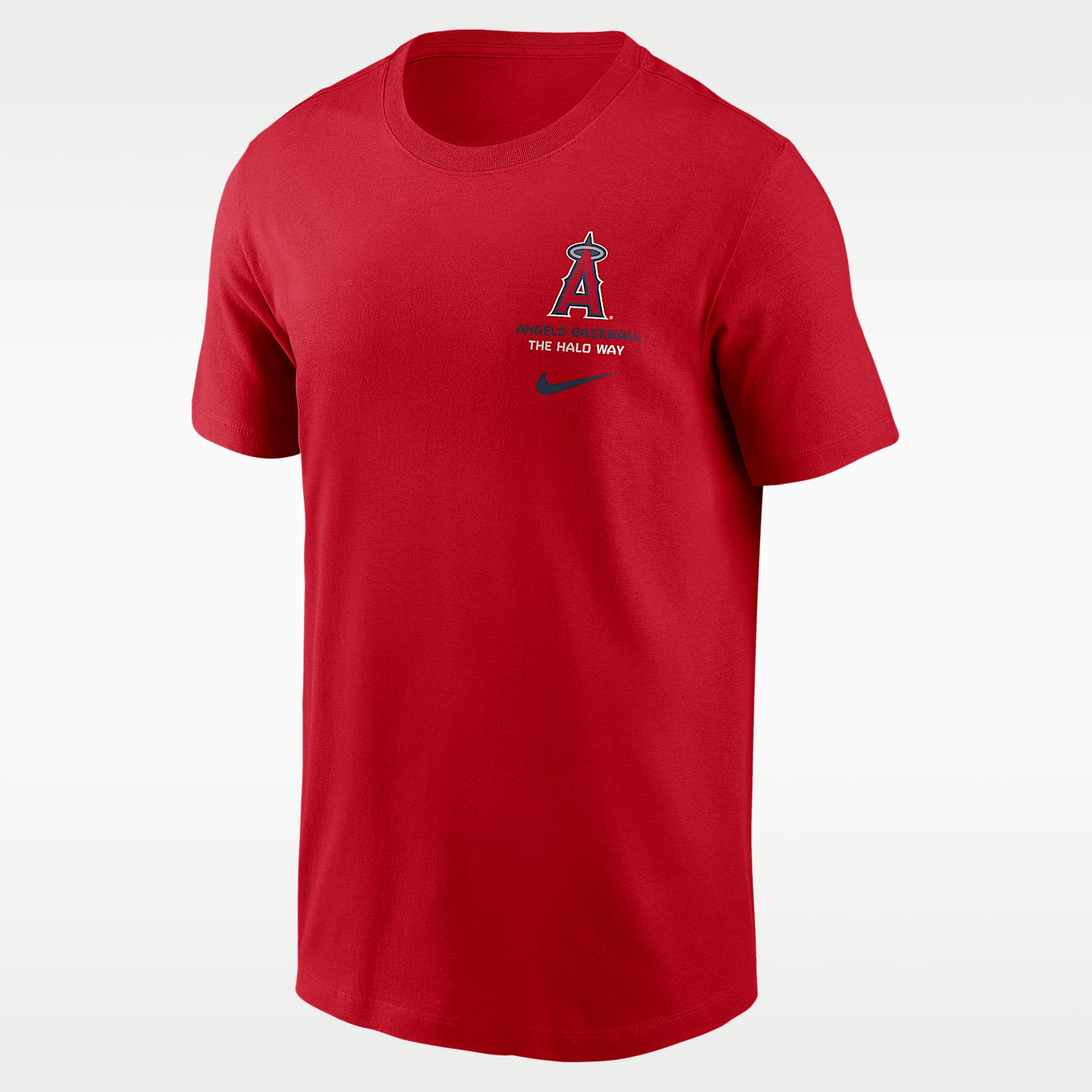 【NIKE】【新品タグ付き】Los Angeles Angels ポロシャツ Los Angeles Angels 2-Hit Men's Nike MLB T-Shirt. Nike.com